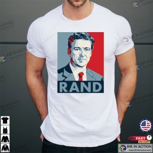 Vintage Rand Paul T Shirt 4 Ink In Action