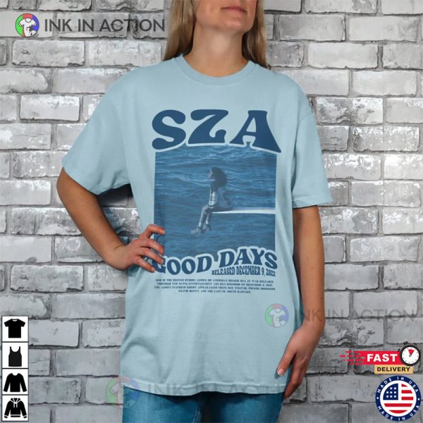 Vintage SZA Shirt, SZA – Good Days Graphic Tee, SZA Merch, SOS Tour 2023