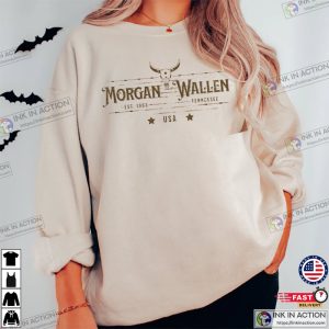 Vintage Western Morgan Wallen Shirt Est Tennessee USA 3