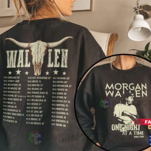 Wallen Western One Night at a Time 2023 World Tour Shirt, Country Music Gift