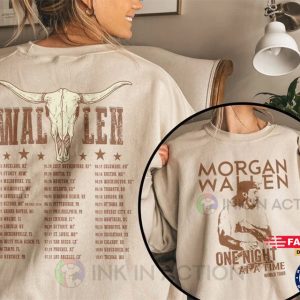 Wallen Western One Night at a Time 2023 World Tour Shirt 2