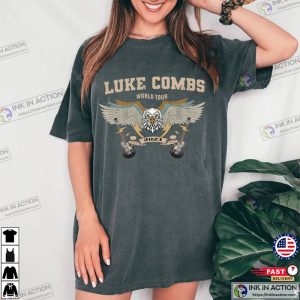 Western Luke Combs Worls Tour 2023 Shirt 4 Ink In Action