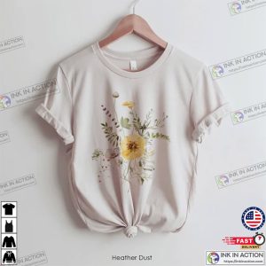 Wildflowers Graphic T Shirt 1 Ink In Action