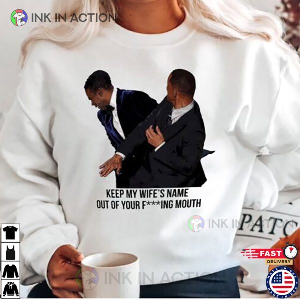 Will Smith Punches Chris Rock Meme Oscars 2022 Unisex T-Shirt