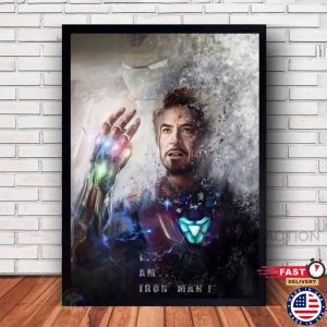 Avengers Iron Man Movie Poster Home Decor