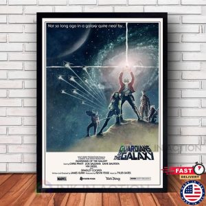 Guardians Of The Galaxy Movie Poster Canvas Wall Art