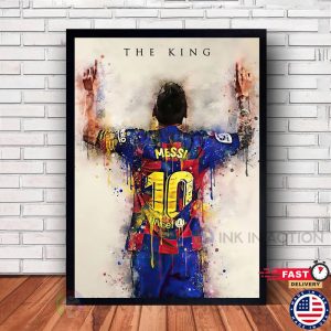 World Cup Champions Poster, Lionel Messi Poster