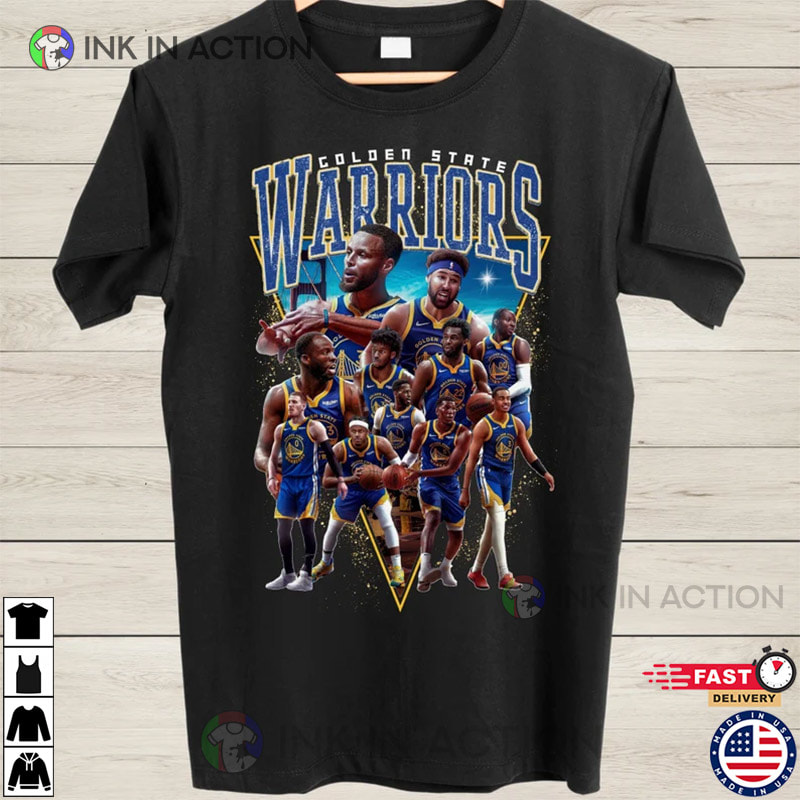 2023 NBA Playoffs Golden State Warriors Vintage Shirt, NBA