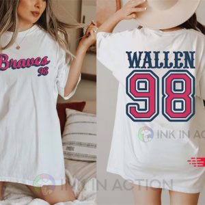 98 Braves One Thing at a Time Morgan Wallen shirt 2 Ink In Action