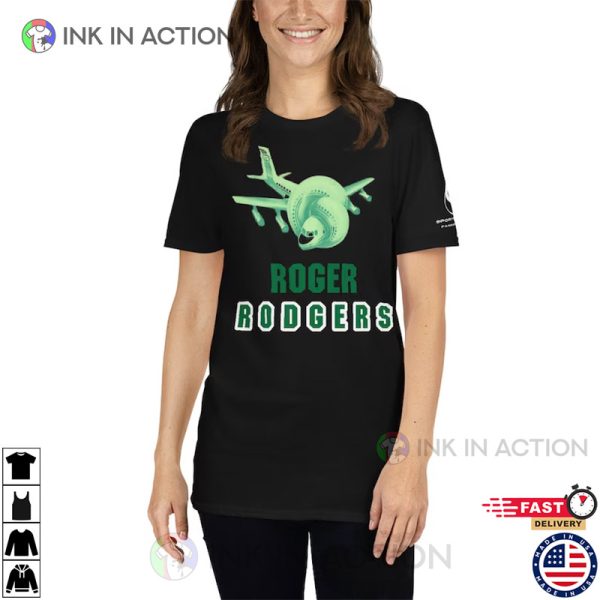 Aaron Rodgers NY Jets Airplane Roger Inspired T-Shirt