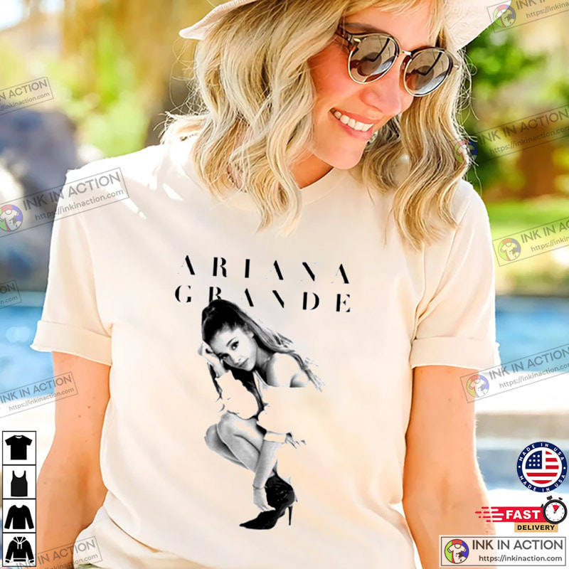 ARIANA GRANDE MUSIC SINGER Custom T SHIRT - Ariana Grande 1 - 1