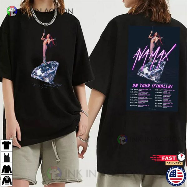 Ava Max 2023 Tour Diamonds and Dancefloors Shirt