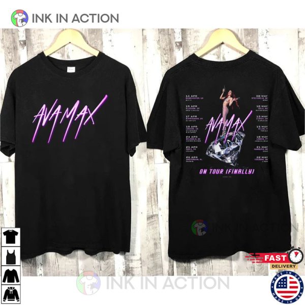 Ava Max concert 2023 T-shirt