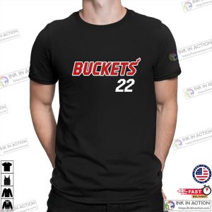 BUCKETS 22 Miami Basketball T Shirt 3 Ink In Action
