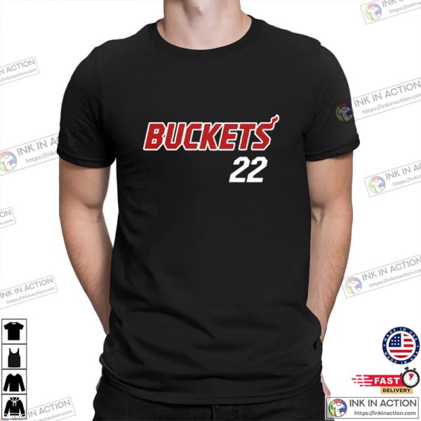 BUCKETS 22 Miami Basketball T-Shirt