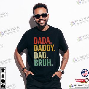 Best Dad Ever Dad Shirt Fathers day Gift 2 Ink In Action