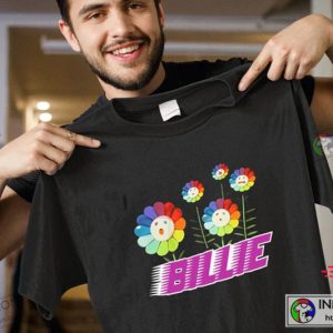 Billie Eilish Flower Shirt Ink In Action