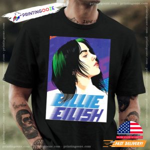 Billie Eilish Happier Than Ever Album Painting Shirt billie eilish clothes 2 Ink In Action