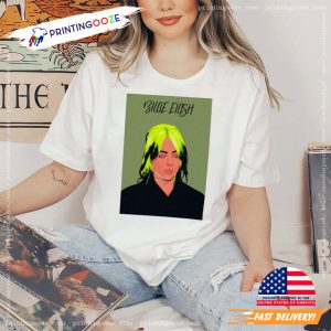 Billie Eilish shirts Painting Style Merch 2 Ink In Action