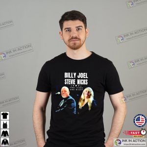 Billy Joel Stevie Nicks 2023 Tour Two Icons One Night T-Shirt