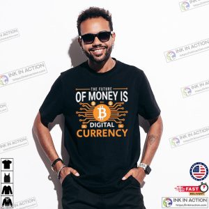 Bitcoin Crypto Design Graphic T shirt 1