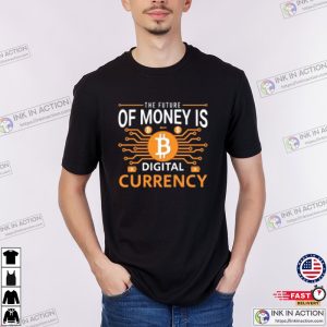 Bitcoin Crypto Design Graphic T shirt 2