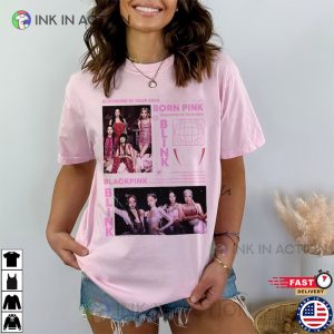 BlackPink Born Pink Shirt Born Pink Tour 2022 2023 2 Ink In Action