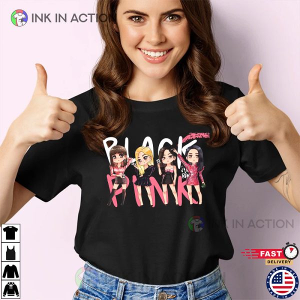 Blackpink Chibi, Blackpink World Tour T-shirt