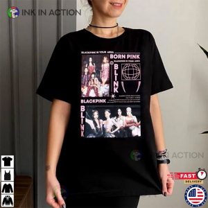 Blackpink World Tour Tee Born Pink Tour 3 Ink In Action