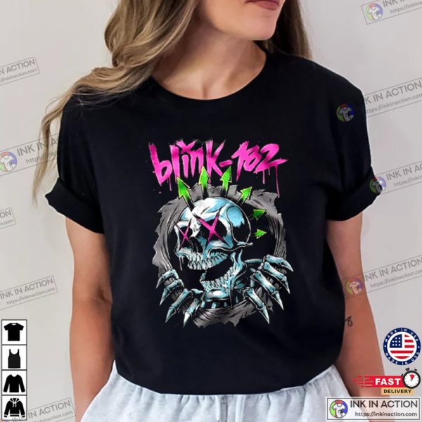 Blink-182 Rock Band Shirt, Blink-182 Merch