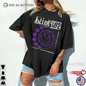 Blink-182 World Tour T-Shirt, Blink-182 Band