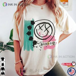 Blink Smile 182 World Tour Shirt 2 Ink In Action