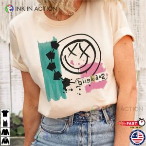 Blink Smile 182 World Tour Shirt