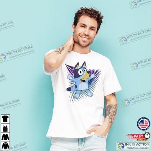 Bluey Cute Cartoon Family Outfit T Shirt 1 Ink In Action