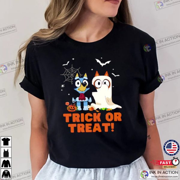 Bluey Trick Or Treat Halloween T-Shirt