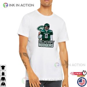 Broadway Aaron Rodgers New York Jets T-Shirt