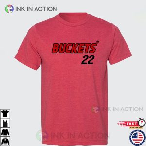 Buckets 22 Miami Basketball Unisex T Shirt 4 Ink In Action