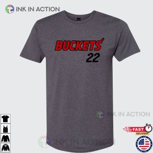 Buckets 22 Miami Basketball Unisex T Shirt 5 Ink In Action