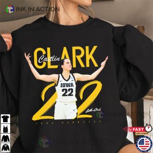 Caitlin Clark 22 Basketball Player T Shirt 1 1