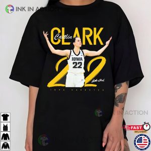 Caitlin Clark #22 Basketball Player T-Shirt