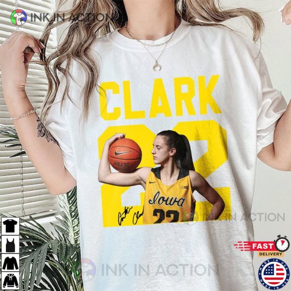 Caitlin Clark Basketball Shirt