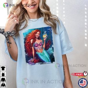 Comfort Colors Little Mermaid, Black Girl Magic Shirt