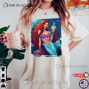 Comfort Colors Little Mermaid, Black Girl Magic Shirt