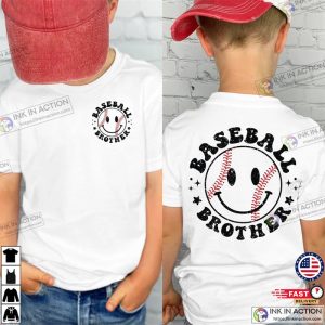Custom Baseball Brother Shirt, Baseball T Shirt