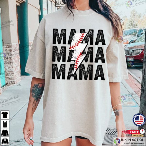 Custom Baseball Mom Shirt, Baseball Mom Shirts