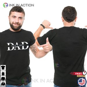 Custom Dad Shirt With Kids Names, Custom Fathers Day Shirts