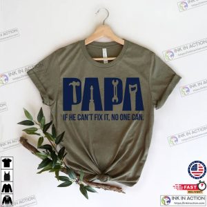 Dad Fixer of Things Shirt Papa Tools Shirt 4