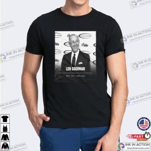 Dancing With the Stars Judge Len Goodman Dies RIP 1944 2023 T shirt 3