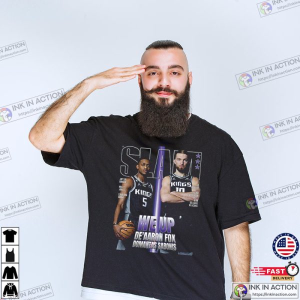 De’Aaron Fox And Domantas Sabonis Sacramento Kings T-Shirt