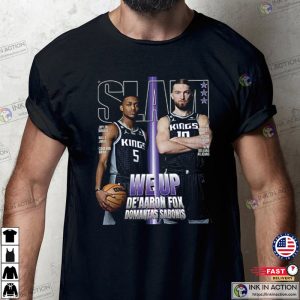 De’Aaron Fox And Domantas Sabonis Sacramento Kings T-Shirt